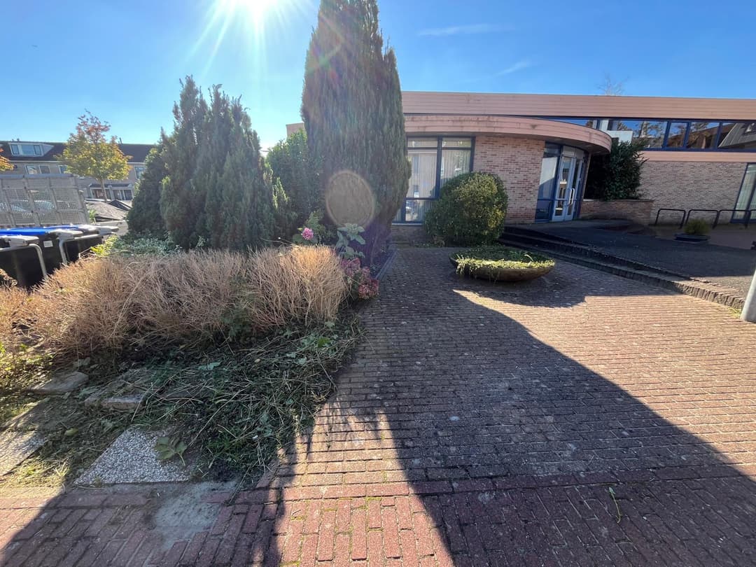 Foto van kerk tuin in Schermerhorn